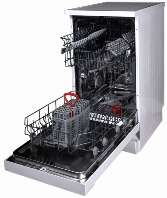 Посудомоечная машина отдельностоящая Hansa ZWV414WH белый (узкая)