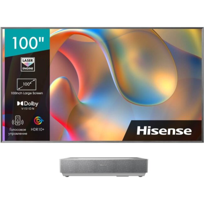 Телевизор Hisense 100" Laser TV 100L5H UHD Smart
