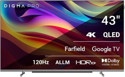 Телевизор Digma Pro 43" QLED UHD Smart