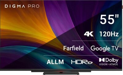 Телевизор Digma Pro 55"  LED UHD Smart