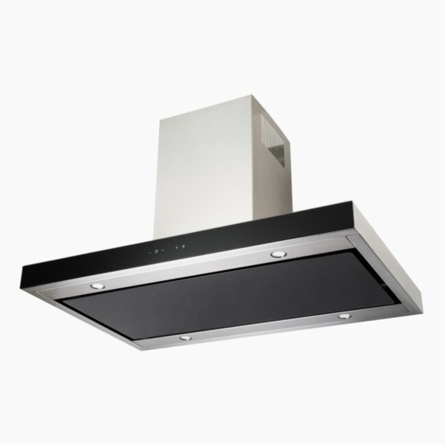 Кухонная вытяжка Akpo Isla Feniks Glass 90 wk-9 чёрное стекл