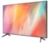 Телевизор SAMSUNG UE55AU7100UXRU серый Smart TV