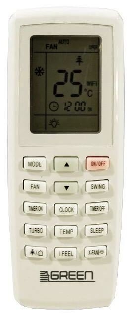 Кондиционер GREEN GRI/GRO-07IG1