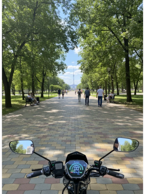 Электроскутер Wenbox U6 60V 30Ah